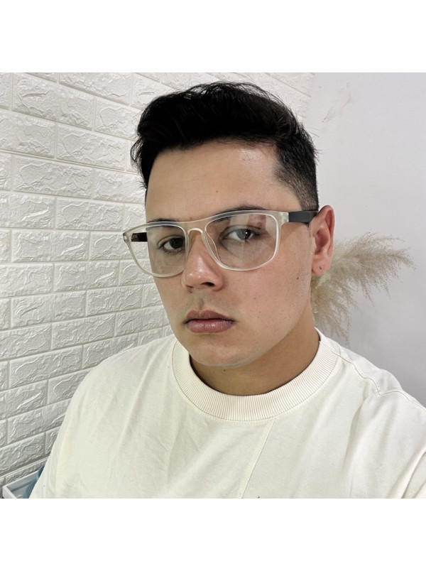 Armação de Óculos 76004 Quadrado Translucido